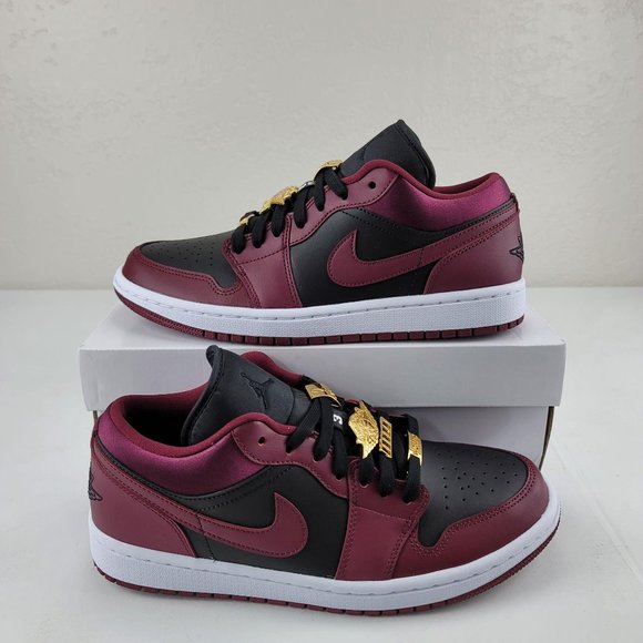 Jordan Shoes - NIKE Air Jordan 1 Low SE Beetroot Gold